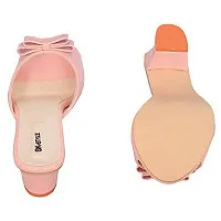 SK-STYLE Women and Girls Casual Formals Block Heel Sandals-thumb2
