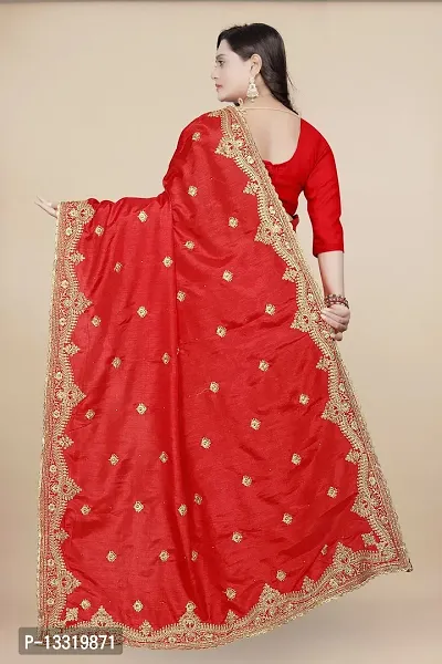 Buy Attractive Fancy Vichitra Silk Saree In Gajaree at Rs. 1099 online from  Fashion Bazar SILK SAREE : FFSVAFVSSG