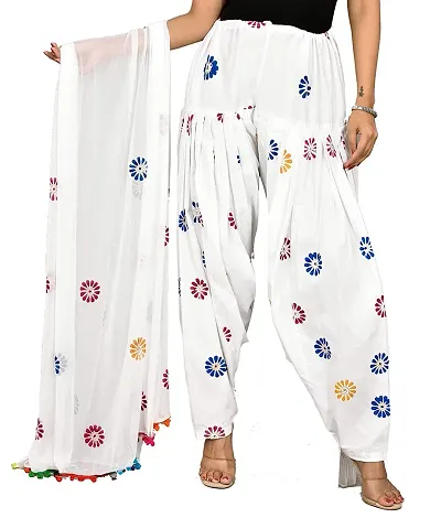 Buy online Black Printed Patiala Salwar from Churidars & Salwars for Women  by Shree for ₹499 at 0% off | 2024 Limeroad.com
