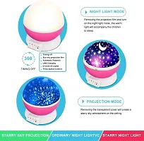 Premium Quality Star Master Rotating 360 Degree Moon Night Light Lamp Projector With Colors And USB Cable Lamp For Kids Room (Pack Of 1)-thumb2