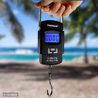 Hanging Scale, LCD Screen 50Kg Weight Capacity Portable Electronic Digital Weight Scale-thumb0