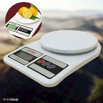 Trendy Kitchen Scale Multipurpose Portable Electronic Digital Weighing Scale - Weight Machine With Back Light Lcd Display