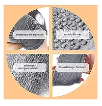 Baby Elastic Soft Breathable Cotton Anti-Slip Knee Pads Elbow Safety Protector Pads For Crawling For Kids (Random Color , Pack Of 3)-thumb1