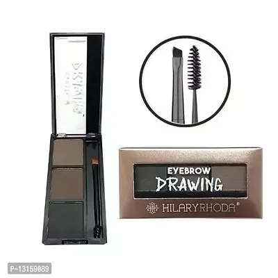 Hr Eyebrow Drawing Kit And Waterproof Pack Of 3-thumb2