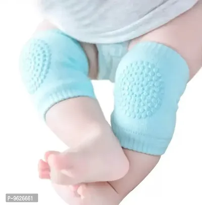 Multicolor Baby Knee Pads (Knee Socks) (Random Color , Pack Of 1)-thumb0