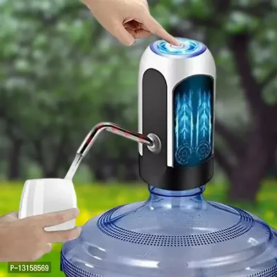 Automatic Wireless Water Can Dispenser Pump for 20 Litre Bottle C an, with 2 silicone pipe Water Dispenser Pump Pack Of 1-thumb0