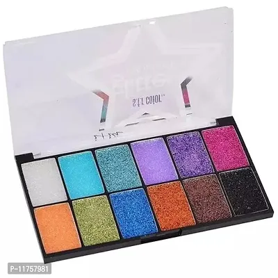 Trendy Professional Eyeshadow With 12 Colors For Women Pack Of 1-thumb0