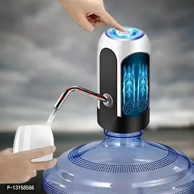 Automatic Wireless Water Can Dispenser Pump for 20 Litre Bottle C an, with 2 silicone pipe Water Dispenser Pump Pack Of 1-thumb0