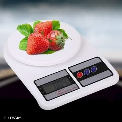 Trendy Kitchen Scale Multipurpose Portable Electronic Digital Weighing Scale - Weight Machine With Back Light Lcd Display