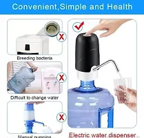 Water Bottle Pump,BPA-Free Electric Drinking Water Pump,USB Rechargeable Portable Water Dispenser, Automatic Shut-off Water Pump Dispenser Pack Of 1-thumb3