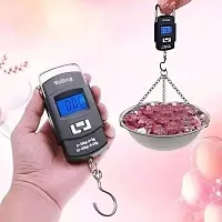 Electronic Portable Fishing Hook Type Digital LED Screen Luggage Weighing Scale- 50 Kg / 110 LB Pack Of 1-thumb1