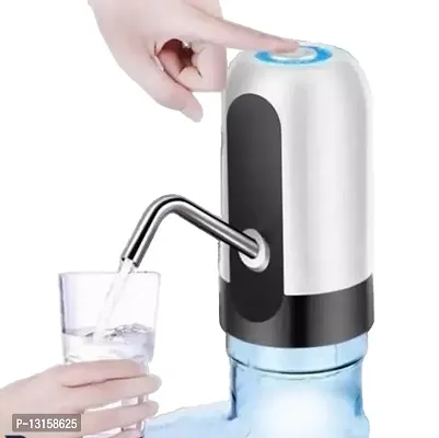 Automatic Wireless Water Can Dispenser Pump for 20 Litre Bottle C an, with 2 silicone pipe Water Dispenser Pump Pack Of 1-thumb0