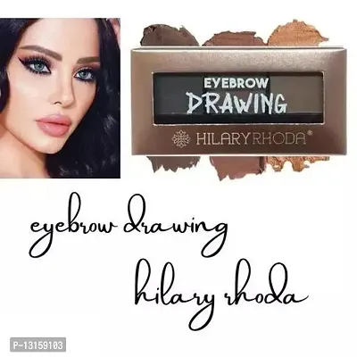 Hilaryrhoda Eyebrow Drawing Adding Depth To Define A Full Brow. Most Palettes Accommodate More Shades And An Angled Brush Pack Of 7