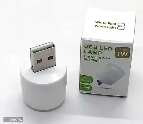 USB Mini Bulb Light With Connect All Mobile Wall Charger 1 LED Light-thumb0