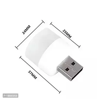 USB Mini LED Night Light Cool White USB-Pack Of 1 LED Light