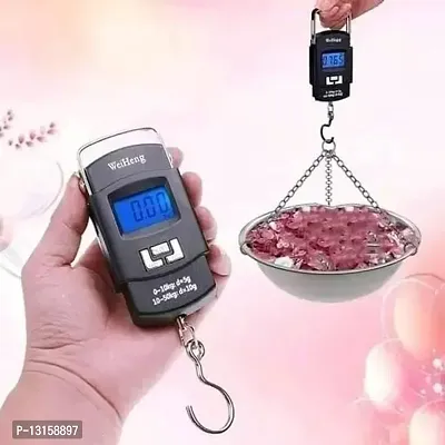 Hanging Scale, LCD Screen 50Kg Weight Capacity Portable Electronic Digital Weight Scale-thumb3