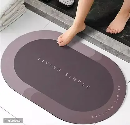 Fancy  Nylon Solid Door Mats