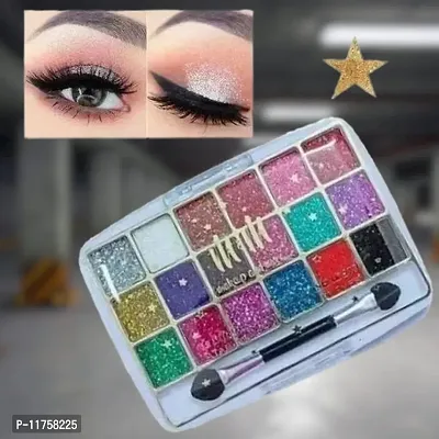 Trendy Professional Eyeshadow With 18 Colors For Women Pack Of 1