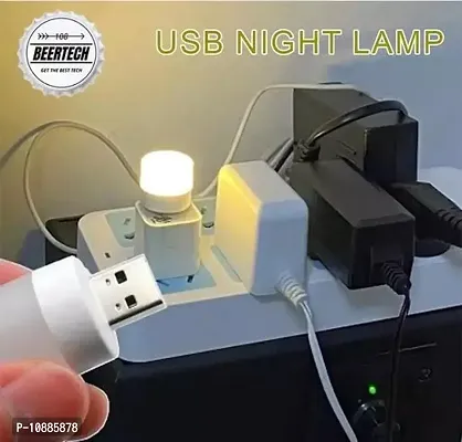 USB Mini LED Night Light Cool White USB-Pack Of 1 LED Light-thumb0