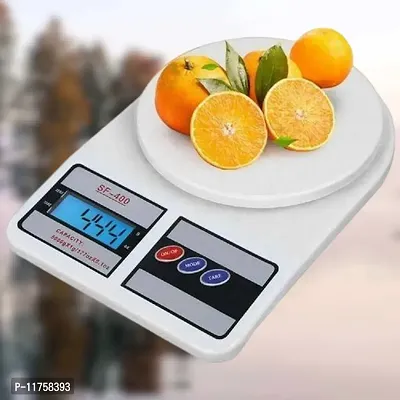 Trendy Kitchen Scale Multipurpose Portable Electronic Digital Weighing Scale - Weight Machine With Back Light Lcd Display