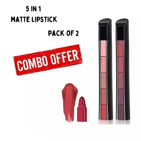 5 In 1 Matte Lipstick