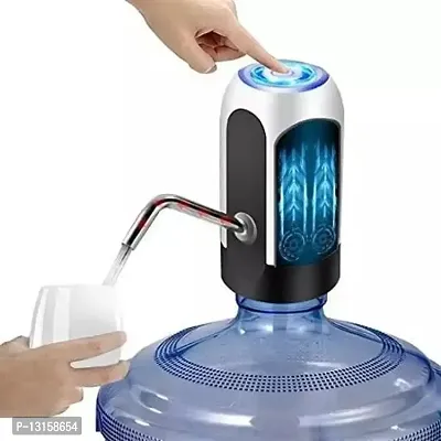 Automatic Wireless Water Can Dispenser Pump for 20 Litre Bottle C an, with 2 silicone pipe Water Dispenser Pump Pack Of 1-thumb0