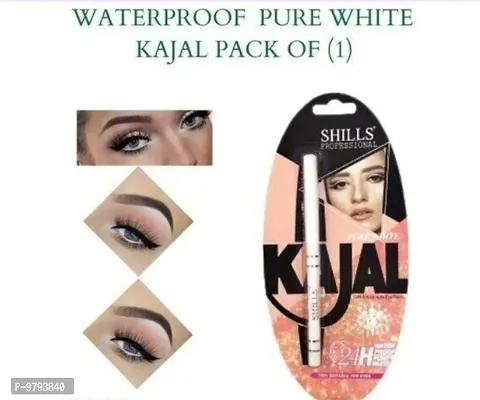 Shills Professional White Kohl And Kajal Auto Eye Pencil- 0.35 Grams