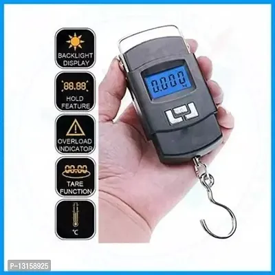 Hanging Scale, LCD Screen 50Kg Weight Capacity Portable Electronic Digital Weight Scale-thumb0