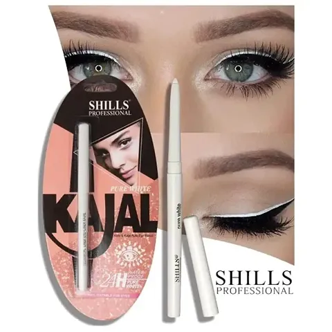 Long Lasting Deep Black Kajal With Makeup Essential Combo