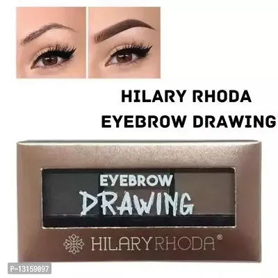 Hr Eyebrow Drawing Kit And Waterproof Pack Of 5-thumb0