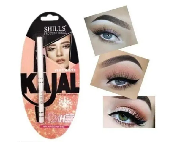 Shills Professional White Kohl And Kajal Auto Eye Pencil- 0.35 Grams