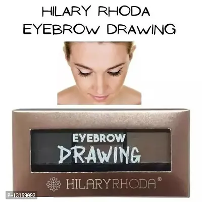Hr Eyebrow Drawing Kit And Waterproof Pack Of 4-thumb0