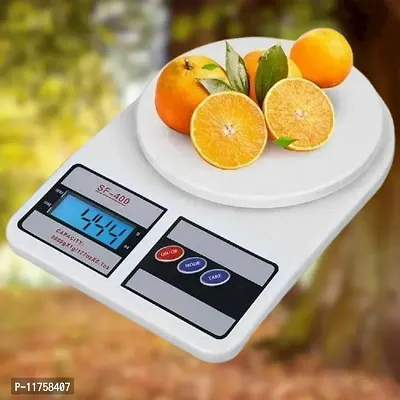 Trendy 1 Gm To 10 Kg Portable Multipurpose Round Plate Kitchen Weighing Scale-thumb0