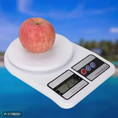 Trendy Kitchen Scale Multipurpose Portable Electronic Digital Weighing Scale - Weight Machine With Back Light Lcd Display