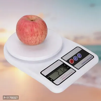 Trendy Kitchen Scale Multipurpose Portable Electronic Digital Weighing Scale - Weight Machine With Back Light Lcd Display