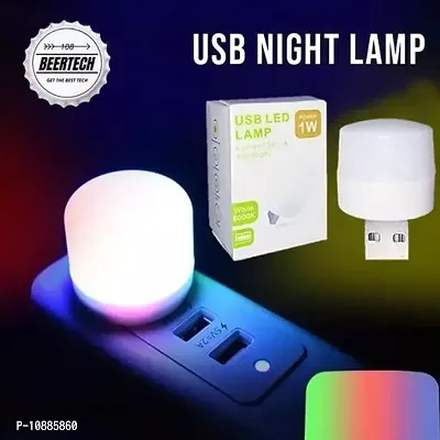 USB Mini Bulb Light With Connect All Mobile Wall Charger 1 LED Light-thumb0