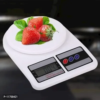 Trendy Kitchen Scale Multipurpose Portable Electronic Digital Weighing Scale - Weight Machine With Back Light Lcd Display