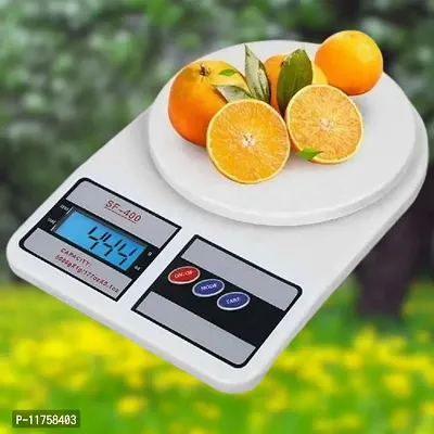 Trendy 1 Gm To 10 Kg Portable Multipurpose Round Plate Kitchen Weighing Scale