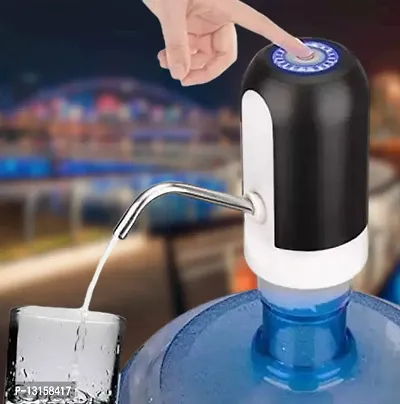 Automatic Wireless Water Can Dispenser Pump for 20 Litre Bottle C an, with 2 silicone pipe Water Dispenser Pump Pack Of 1-thumb0