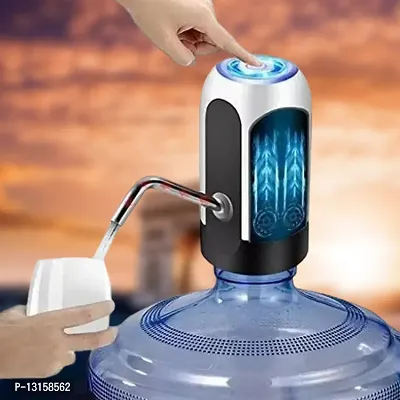 Water Bottle Pump Heavy Duty USB Charging Automatic Water Drinking Dispenser Portable Electric Water Bottle Pack Of 1