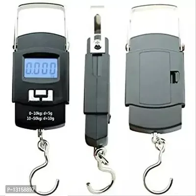 Hanging Scale, LCD Screen 50Kg Weight Capacity Portable Electronic Digital Weight Scale-thumb0