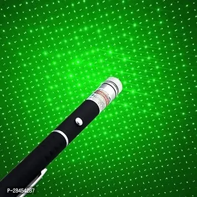 Multipurpose Green Laser Light pen|laser pen for kids Green Laser Pointer pen for Presention with Adjustable Cap to Change Project Design-thumb2