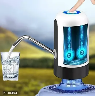 Automatic Wireless Water Can Dispenser Pump for 20 Litre Bottle C an, with 2 silicone pipe Water Dispenser Pump Pack Of 1-thumb0