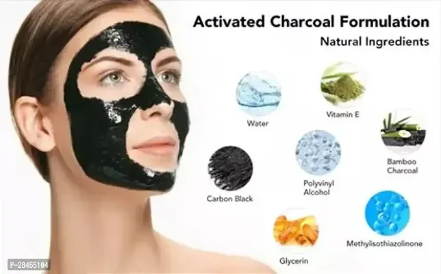 Charcoal Peel-Off Mask - Pack Of 1-thumb3