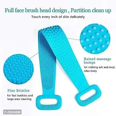 Bahtroom Brushes Body Back Scrubber Belt Masseger-thumb3