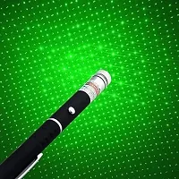 Multipurpose Green Laser Light pen|laser pen for kids Green Laser Pointer pen for Presention with Adjustable Cap to Change Project Design-thumb1