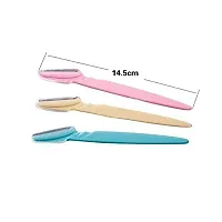 Sharp Stainless Steel Eyebrow and Face Razor For Women  3Pcs-thumb2
