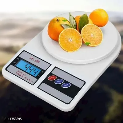 Trendy 1 Gm To 10 Kg Portable Multipurpose Round Plate Kitchen Weighing Scale