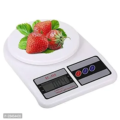 Digital Kitchen Weighing Machine Multipurpose Electronic Weight Scale With Back Lite LCD Display for Measuring Food, Cake, Vegetable, Fruit (KITCHEN SCALE)-thumb0