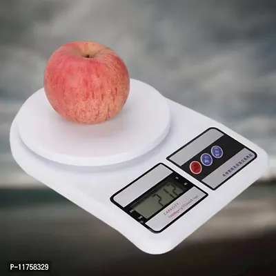 Trendy 1 Gm To 10 Kg Portable Multipurpose Round Plate Kitchen Weighing Scale